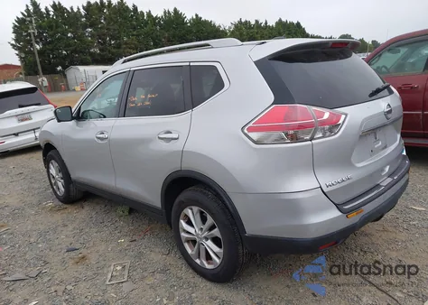 2014 Nissan Rogue Sv from USA, damaged, VIN 5N1AT2MV0EC823543